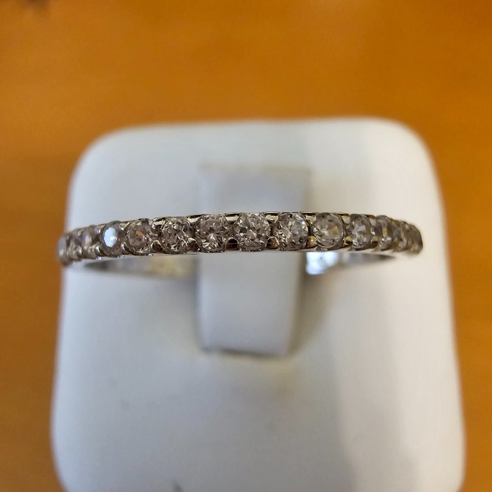 Silver Eternity Band
